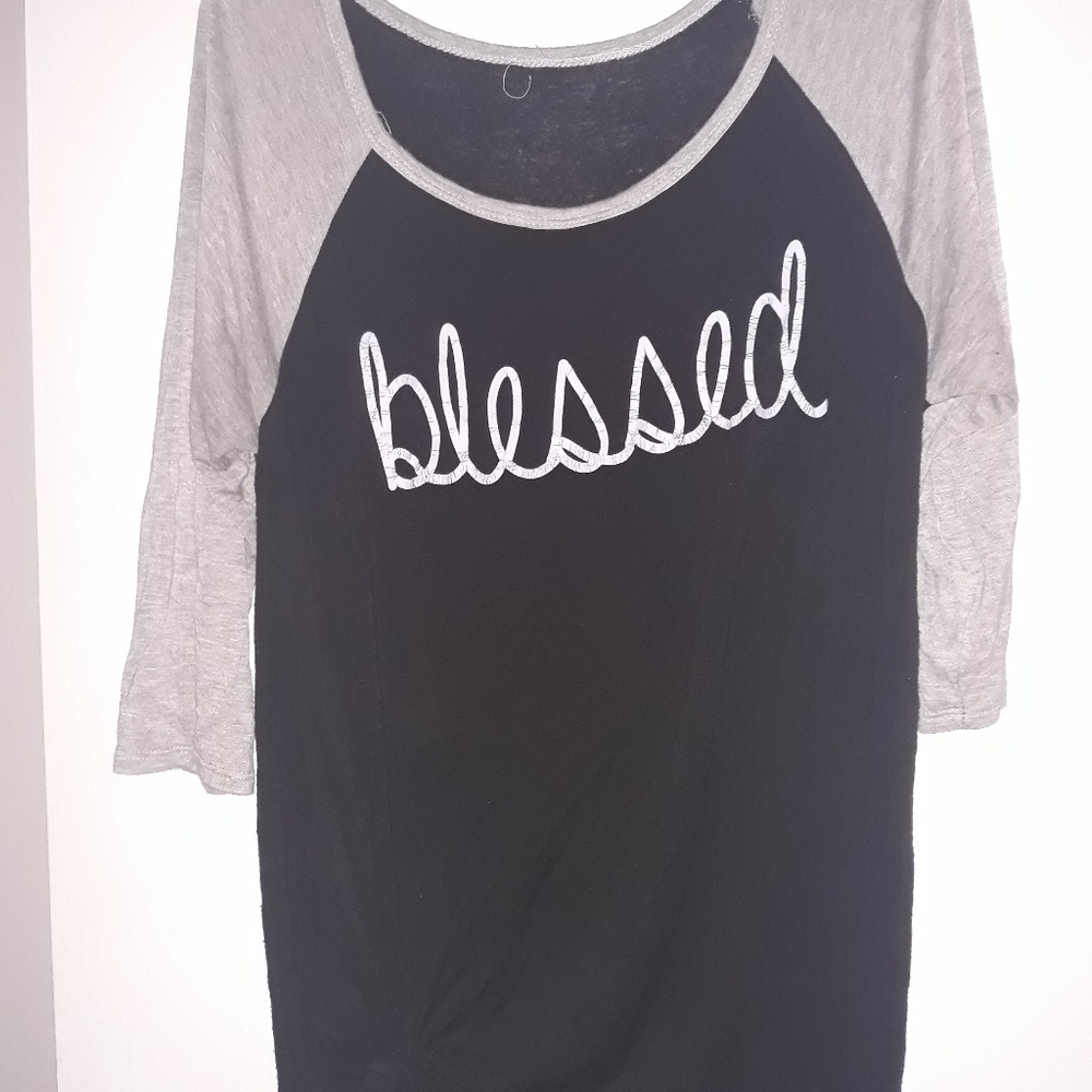 3/4 sleeve tee
